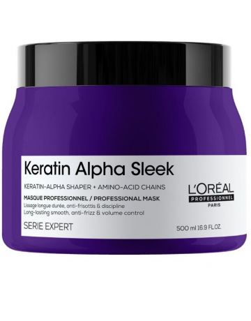 Loreal Keratin Alpha Sleek pakolás 500ml