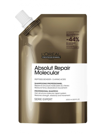 Loreal Absolut Repair Molecular Sampon utántöltő 1000 ml