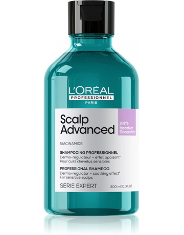 Loreal Scalp Advanced irritáció elleni fejbőrápoló sampon 300ml