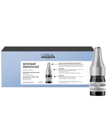 Loreal Aminexil Advanced hajhullásgátló, hajerősítő program 42x6ml